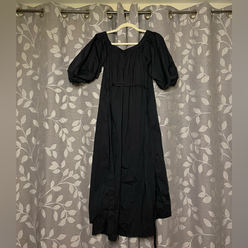 STAUD Reese Belted Dress Black - Picture 9 of 9